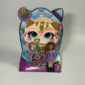 Catpuchino Kids Bag - Pink and Gold